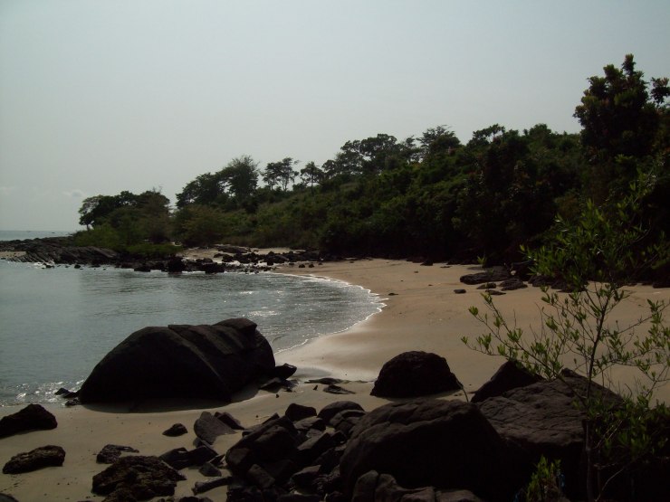 Lagom beach at MAFILTON GREEN RESORT, Kent, Sierra Leone, West Africa